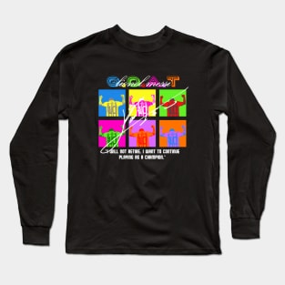 Messi Pop Art Style Long Sleeve T-Shirt